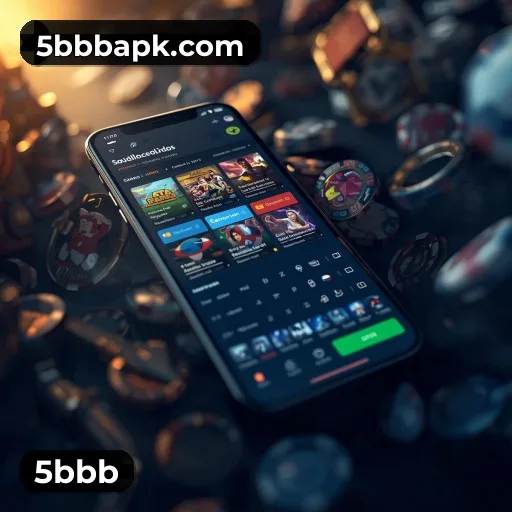 Aplicativo móvel 5bbb para iOS e Android